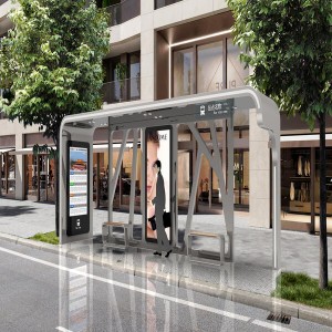 Super Purchasing for Solar Power Bus Shelter City Smart Bus Stop Station